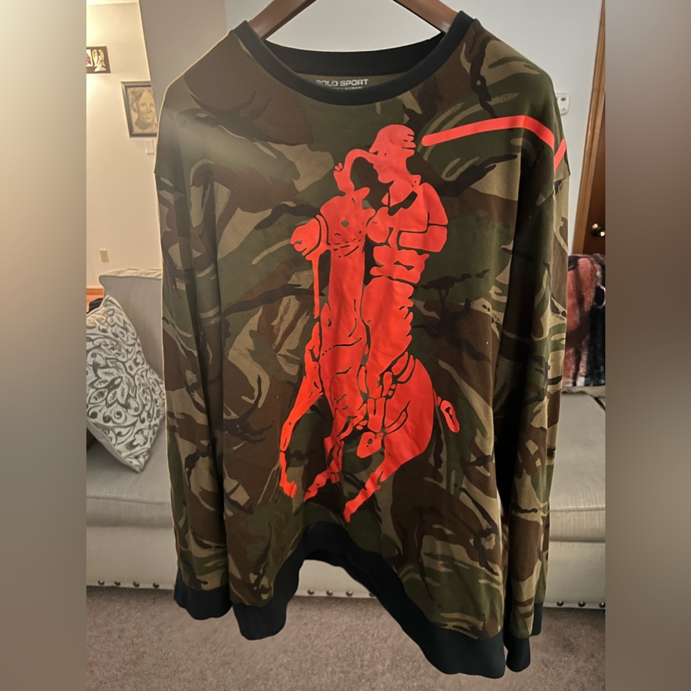 Polo by Ralph Lauren camouflage sweatshirt